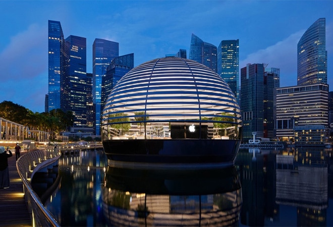 Apple opens world's first retail store that floats on water; see pics